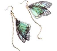 Orecchini eleganti ala piuma orecchino goccia filo pendente orecchino per le donneMagnifico affascinante.