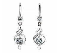 Orecchini Eleganti con Perle e Zirconi - Gioiello Chic per Serate e Occasioni Speciali - Regalo Raffinato per Lei