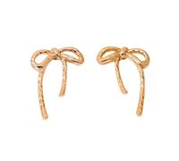 Orecchini eleganti da donna abbaglianti e delicati ornamenti per le orecchie Bowknot Accesssory Ganci per le orecchie alla moda dolci, Misura unica, come descritto, come descritto