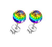 Orecchini eleganti multicolori fatti a mano con sfere Orecchini con zirconi cubici Accessori per gioielli da indossare tutti i giorni fatti a mano