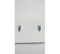 ORECCHINI FANTASIA INFINITO CON ZIRCONI CRYSTAL E ZIRCONI COLORATI (PRO0267...)