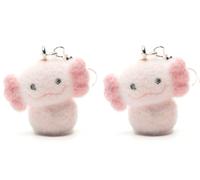 Orecchini Fluffy Axolotl Miniblings Appesi Per Bambini Acquario Flock
