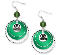 Orecchini Game Day LogoArt Dei Green Bay Packers