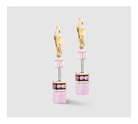 Orecchini GeoCUBE® Iconic Mono Gold Rosa