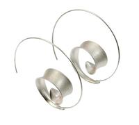 Orecchini Geometrici 2 Pz Orecchini a Foglia a Spirale Moda Atmosferica Temperamento Orecchini Tendenze da Donna