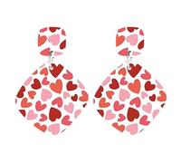 Orecchini geometrici in acrilico - Orecchini pendenti quadrati minimalisti per donna, leggeri per piscina e spiaggia estive(HA1471)