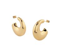 Orecchini da donna di Guess della collezione Berbera. Orecchini realizzata in acciaio e di colore oro giallo. Misure: 30 mm. La referenza è: JUBE05338JWYGT/U.