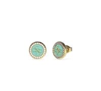 orecchini GUESS dreaming guess YLW GOLD/AQUAMARINE ND ACQUA 401167