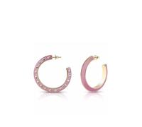 orecchini GUESS hoops don t lie orecchini YELLOW GOLD/PINK ND scelta=P YELLOW G