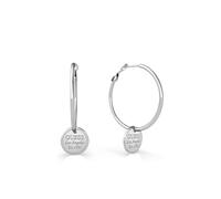 orecchini GUESS hula hoops orecchini SILVER ND scelta=P SILVER JUBE79056JWRH