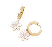 orecchini GUESS white lotus ORO ORO 444431