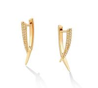 Orecchini Huggie Speranza Stella/Palla Piccoli Orecchini Piccoli Orecchini in Oro 14 K Zirconi Cubi Ornati Sfera Cerchi Huggie Orecchini a Speranza Orecchini da Donna Gioielli in Oro per Donne