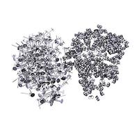 Orecchini in Acciaio Inossidabile con Cuscinetti Piatti con Retro a Farfalla per Orecchini Fai-da-Te Che Rendono i Risultati 100 Pezzi d'Argento creativi e utili