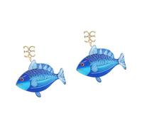 Orecchini in acrilico con creature marine, pendenti leggeri per le donne, gioielli, accessori, regalo, design unico in acrilico con animali marini