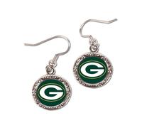 Orecchini In Argento Confezionati Dei Green Bay Packers