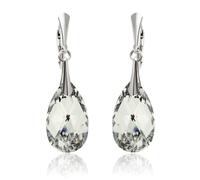 Orecchini in argento sterling ganci realizzati con 6106 cristalli Primero®...