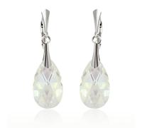 Orecchini in argento sterling ganci realizzati con 6106 cristalli Primero®...