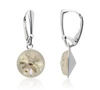 Orecchini in argento sterling ganci realizzati con cristalli Primero® da...