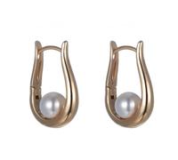Orecchini in bianco e nero per orecchini Huggie da 10 mm per Infants Toddlers & Young Girls Shiny & Lovable Earrings For Birthday Orecchini gialli pendenti, Taglia unica, Rame, Nessuna pietra preziosa