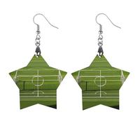 Orecchini in legno da donna, stile vintage, eleganti, leggeri per matrimoni, feste, regalo di tutti i giorni, Apricot shaped, Legno, Legno