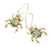 Orecchini in metallo a forma di animale, lunghi ganci in bronzo, alla moda, accessori unici per gli amanti della moda, orecchini pendenti alla moda, Misura unica, come descritto, come descritto