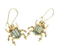 Orecchini in metallo a forma di animale, lunghi ganci in bronzo, alla moda, accessori unici per gli amanti della moda, gioielli per le donne, Misura unica, come descritto, come descritto