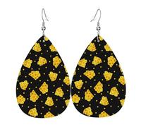 Orecchini In Pelle A Goccia Per Donne Chocolate Chip Cookie Eleganti Orecchini Lussuoso Ciondolo Con Pendente A Goccia Per Appuntamenti Feste Uso Quotidiano