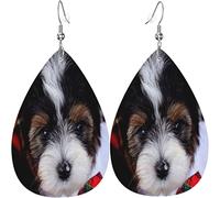 Orecchini in pelle da donna Cuccioli di Biewer Terrier Orecchini pendenti pendenti per ragazze