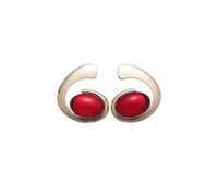 Orecchini in resina dalla forma irregolare, accessori alla moda eleganti, semplici e unici