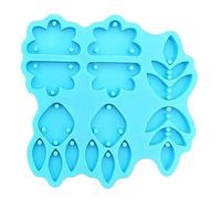 Orecchini in resina epossidica di cristallo Stampi per gioielli Decorazione pendente da appendere 3 stili combinati irregolari in silicone stampo geometrico per orecchini per colata in resina