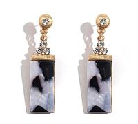 Orecchini in resina WQHPLMD per donne gioielli da sposa di moda boho stile elegante elegante acrilico o orecchini personalizzati natalizi