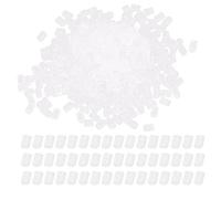 Orecchini in silicone Tappi per le orecchie Morbidi trasparenti Confortevoli Chiusura per orecchini a bottone Amanti del fai da te 500 pezzi 3mm 3,5mm