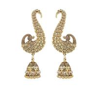 Orecchini in Stile Indiano retrò Gypsy Orecchini Vintage Etnici da Donna Boho Tribe Nappa Orecchini Pendenti Campane Ciondolo Pavone Regali X3UD Practical And Attractive