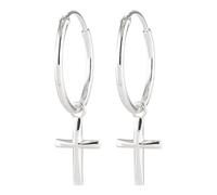 Orecchini 'Kreuz' Donna ELLI One Size argento