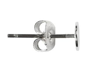 Orecchini, L: 13 mm, argentato, SP, 10 pezzi