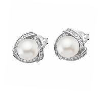 Orecchini Lotus Silver LP1928-4/1 Con Zirkonia E Perla JLP1928-4-1