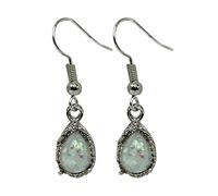 Orecchini Lunghi Brillanti Dangle Earrings For Women Alloy Earrings Water Drop Women Silver (Silver, One Size)