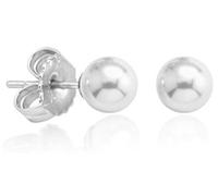Orecchini Majorica Argento Perla 7 Mm Colore Bianco 00323.01.2.000