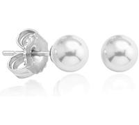 Orecchini Majorica Perla Bianca 6 Mm Argento 1 Ley Donna 00322.01.2.000