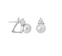 Orecchini Majorica Perle 10 Mm Argento 1 Lega Ceres