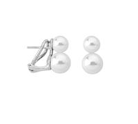 Orecchini Majorica Perle 7 E 9 Mm Argento Jour 00346.01.2.E00.000.1