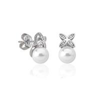 Orecchini Majorica Perle 8 Mm Bianche Argento 160420.01.2.000