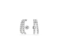 Orecchini 'Matrix' Donna Swarovski One Size argento / bianco