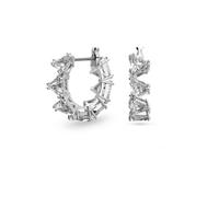 Orecchini 'Matrix hoop earrings' Donna Swarovski One Size argento