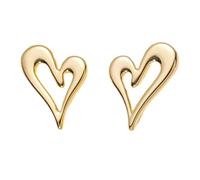 Orecchini minimalisti del cuore d'amore per donne carine semplici orecchini lucidati per la cartilagine tragus tragus piercing gioielli per la madre