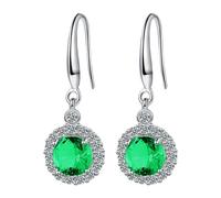 Orecchini Minimalisti Zirconi, Per Tutto il Giorno, Regalo Compleanno Ragazza (Gioiello Moda Italiana)