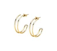 Orecchini MORELLATO donna Creole acciaio dorato SAVN07