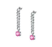 Orecchini MORELLATO donna Poetica acciaio / cristalli rosa