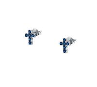 Orecchini Morellato Tesori - Lobo Croce Zirconi Blu (SAIW219)