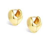Orecchini Oro Goccia Curva Stile Sophisticated Gioiello Donna Regalo | Orecchini Oro A Forma Goccia Curva Stile Sophisticated Gioiello Donna Regalo Finitura Lucida Per Look Ufficiali E Serali
